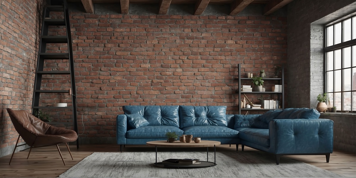 salon w stylu loft